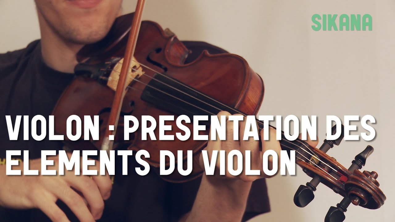 Apprendre à jouer du violon facilement : Présentation des différents éléments du violon