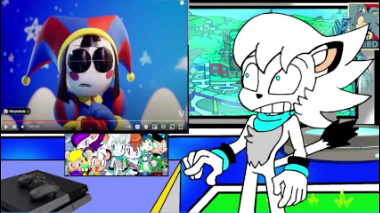 Frost Reaction to: Pomni Wake Up Time To Go On An Adventure by 