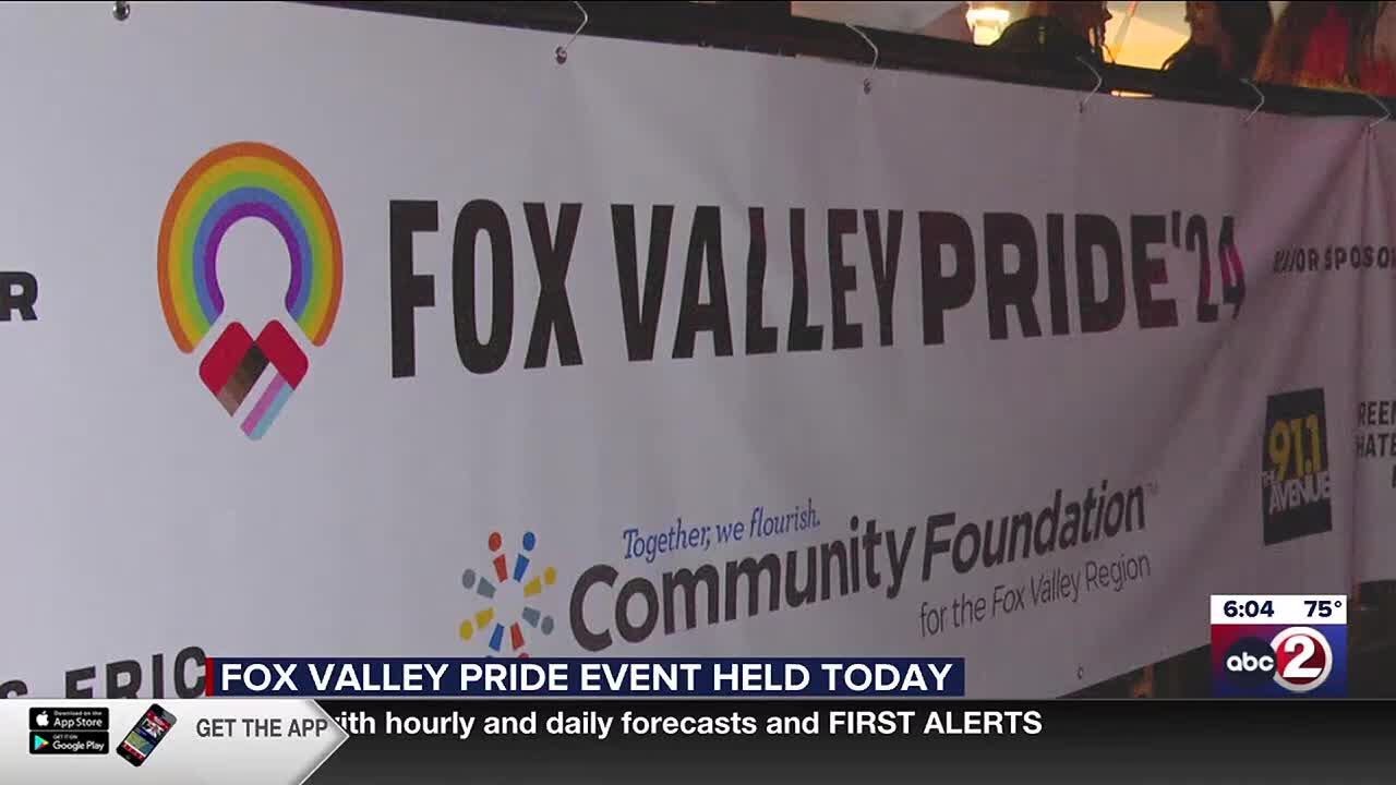 Fox Valley Pride celebrates the Fox Valley's LGBTQIA2S+ community despite the rainy weather