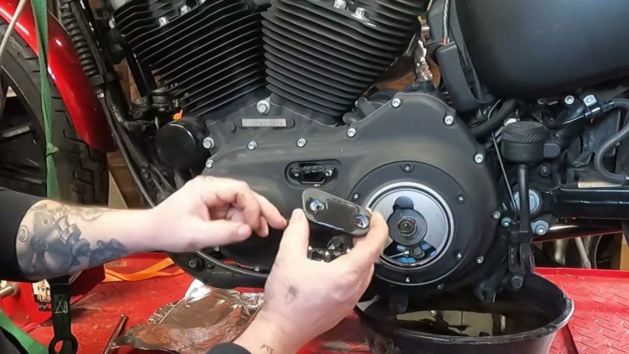 Check Your Primary Chain Tension on a Sportster