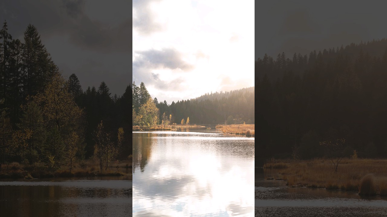 Petit tour du lac de Lispach avec ses couleurs d'automne 🍂