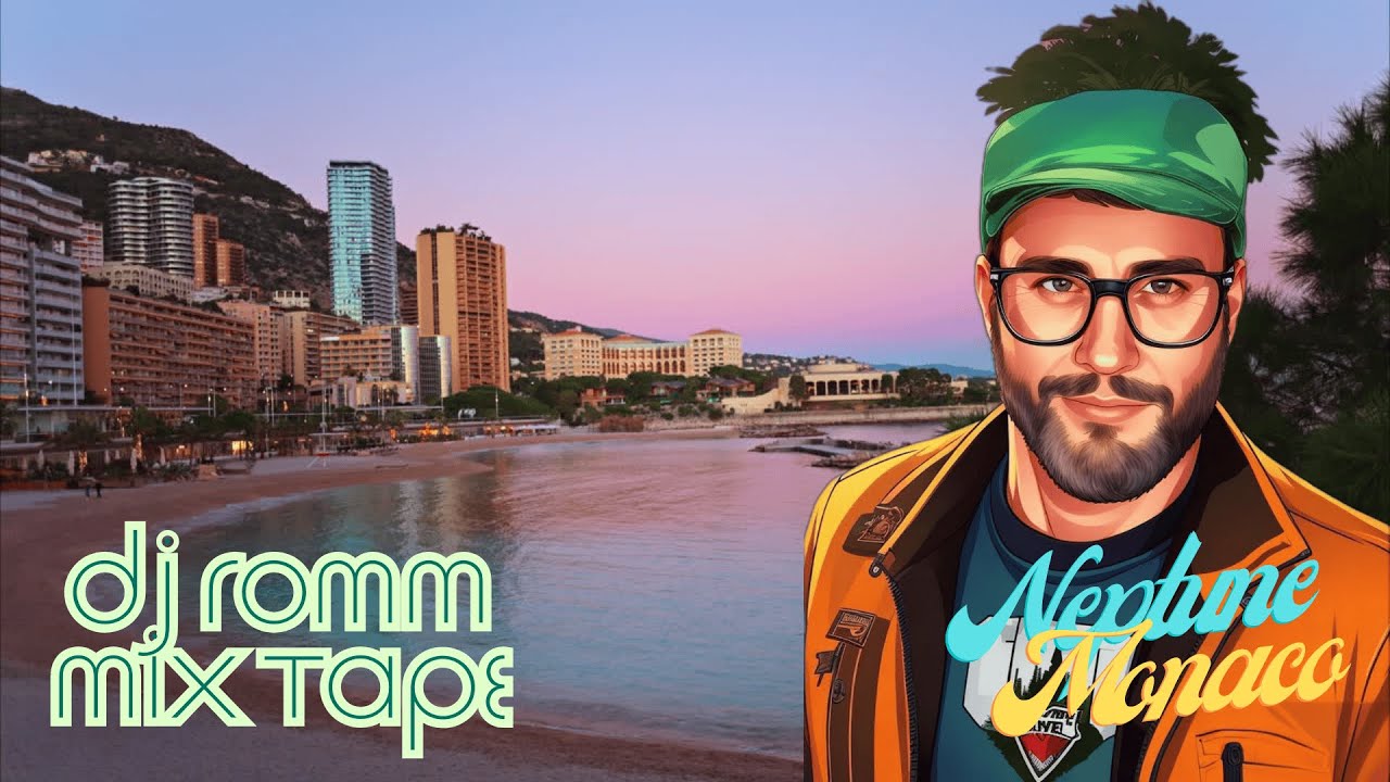 Monaco Sunset : DJ Romm Ultimate Beach Party Mix - Neptune Larvotto - AFRO BRAZIL HOUSE
