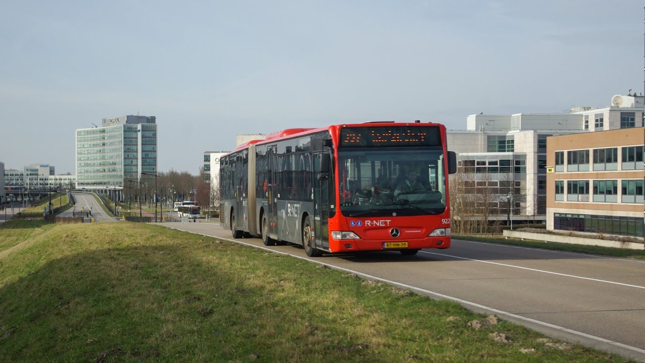 Connexxion R-Net bussen in Hoofddorp 20 februari 2021