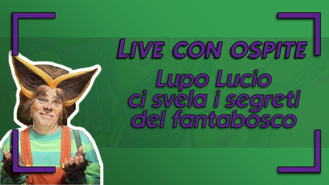 LUPO LUCIO DELLA MELEVISIONE CI SVELA I SEGRETI DEL FANTABOSCO - INTERVISTA A GUIDO RUFFA