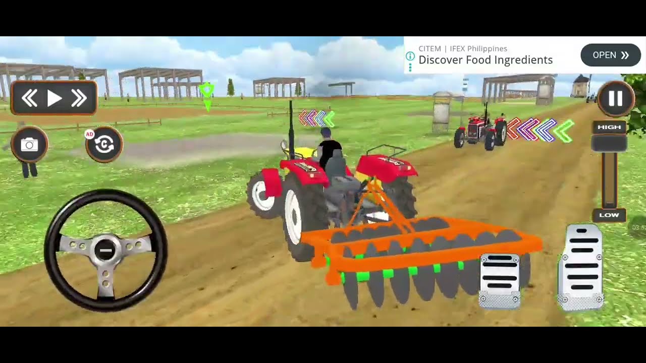 New video #cbum #viralvideo #tractor game# 
