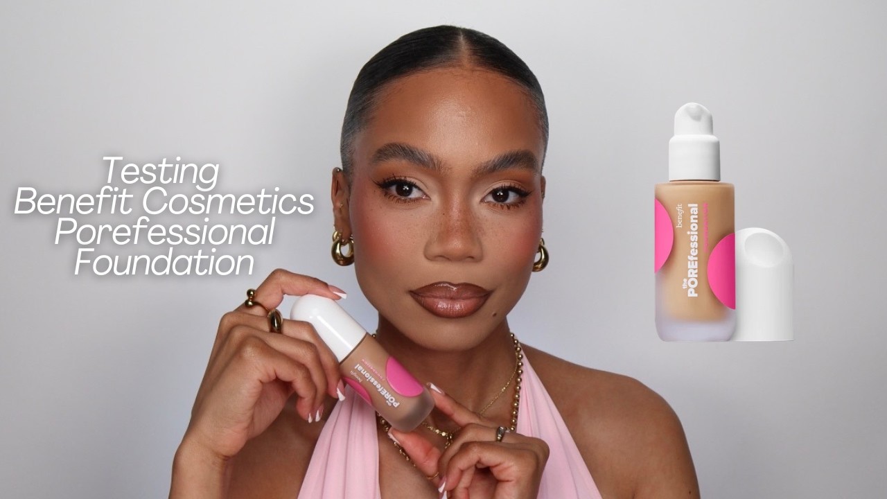 Testing the Benefit Cosmetics Porefessional Foundation!