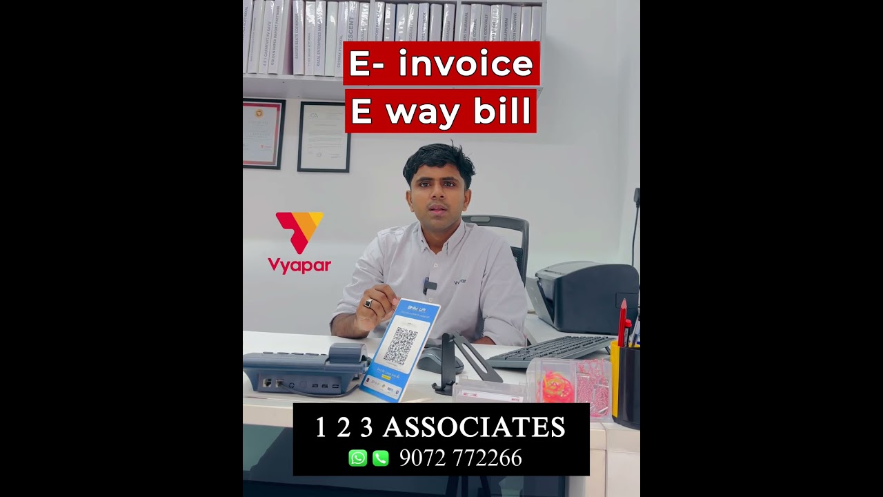 #einvoice #einvoicing #howtousevyapar #vyaparapp #gst