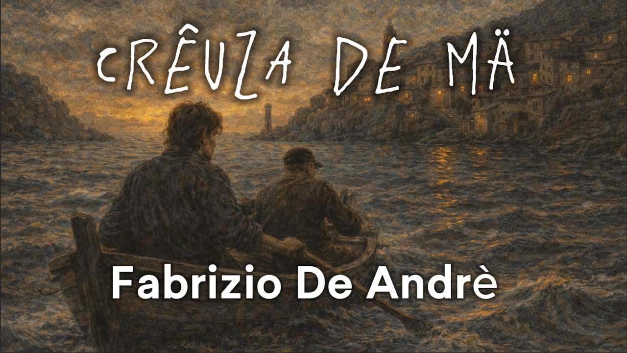 Crêuza de mä - Fabrizio De Andrè - Con sottotitoli in italiano