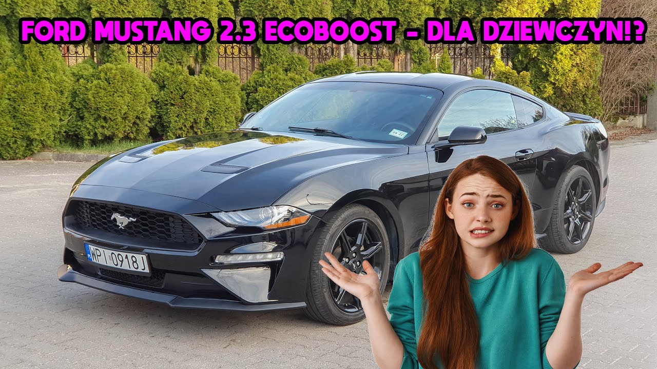 Ford Mustang 2.3 Ecoboost - wersja dla DZIEWCZYNEK!? Test Jazda Prezentacja auta z USA po Naprawie!