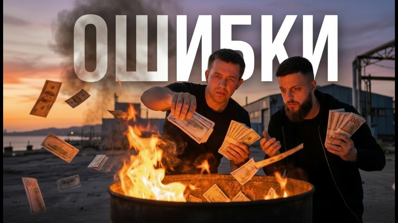 ОШИБКИ,  которые стоили нам денег