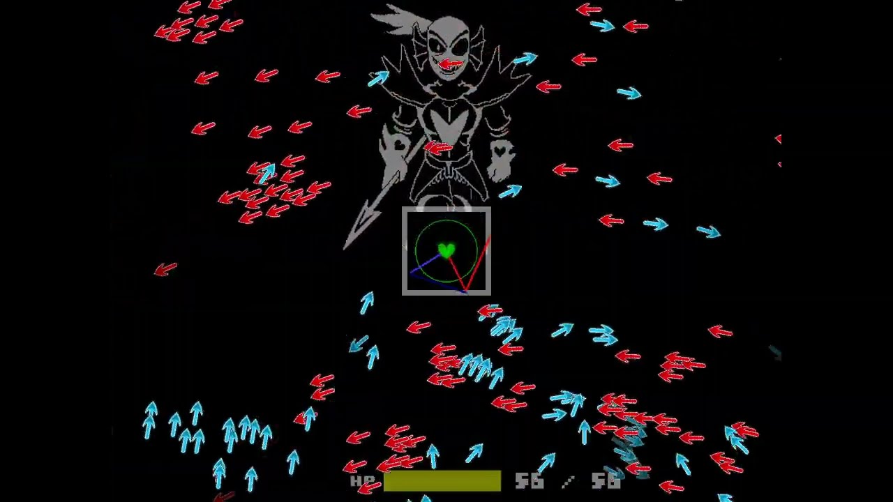 Undyne the Undying fight remake impossible no hit