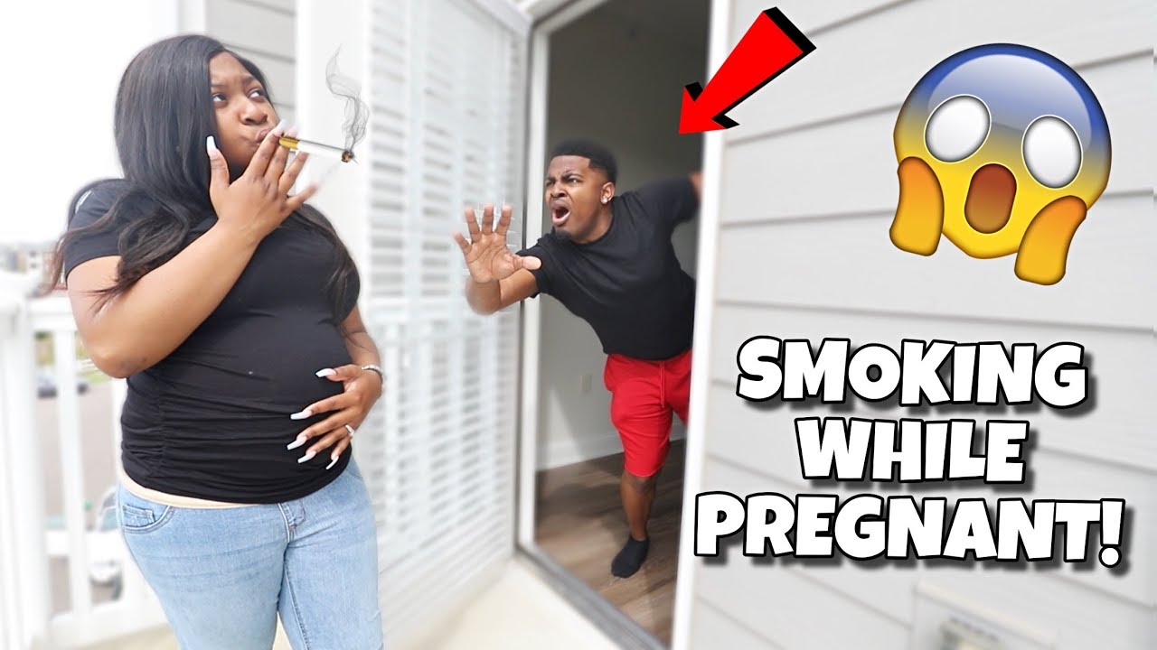 SMOKING WHILE PREGNANT PRANK ON BOYFRIEND! (HE BROKE UP WITH ME)