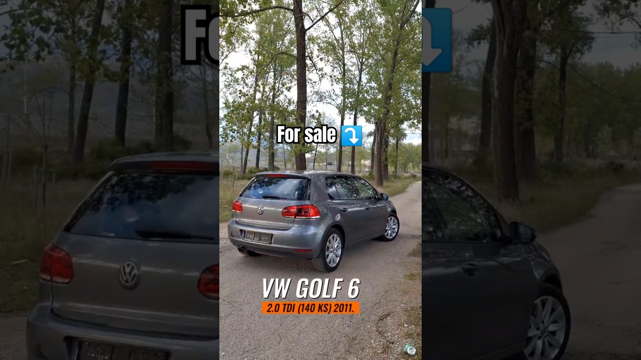 FOR SALE🇲🇪GOLF 6 2.0 TDI 2011. #golf6 #niksic #crnagora #montenegro #volkswagen #autoplac_cg #vworld