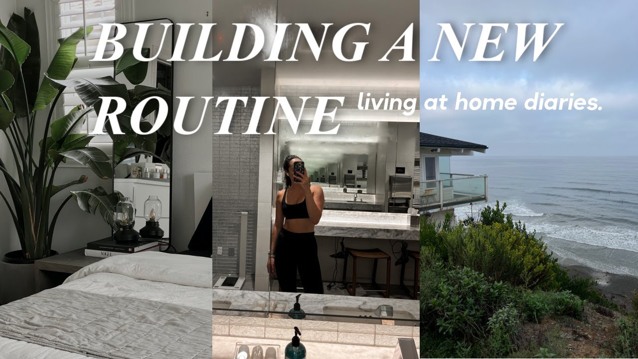 LIVING AT HOME DIARIES: creating a new 6 am morning routine & finding a new gym