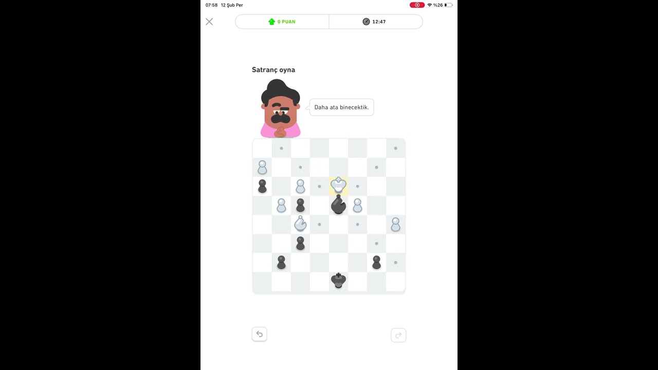 Duolingo satranç 4