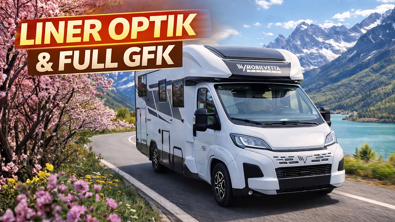 WOHNMOBIL TEILINTEGRIERT 2026 Neuheiten La Marca Mobilvetta Design Krosser 2026 P86 Innen Luxushotel