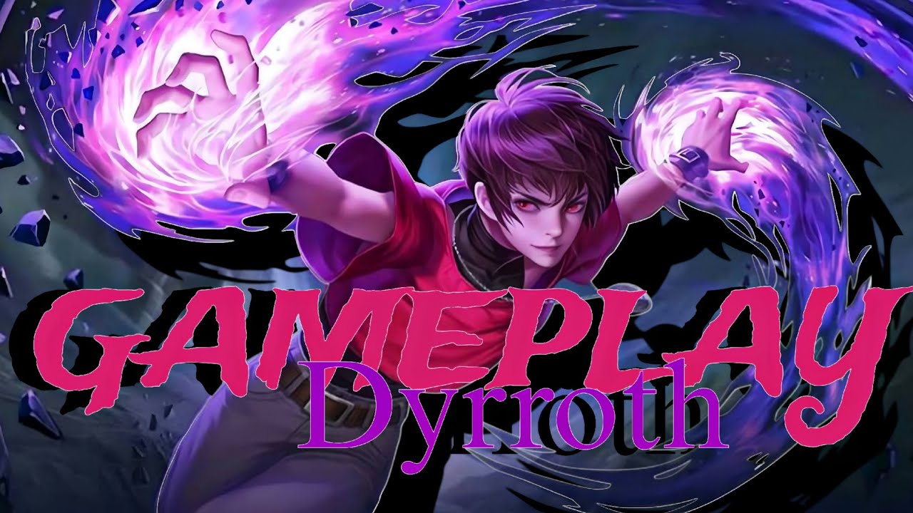 GAMEPLAY COM A SKIN KOF DO DYRROTH | MLBB 