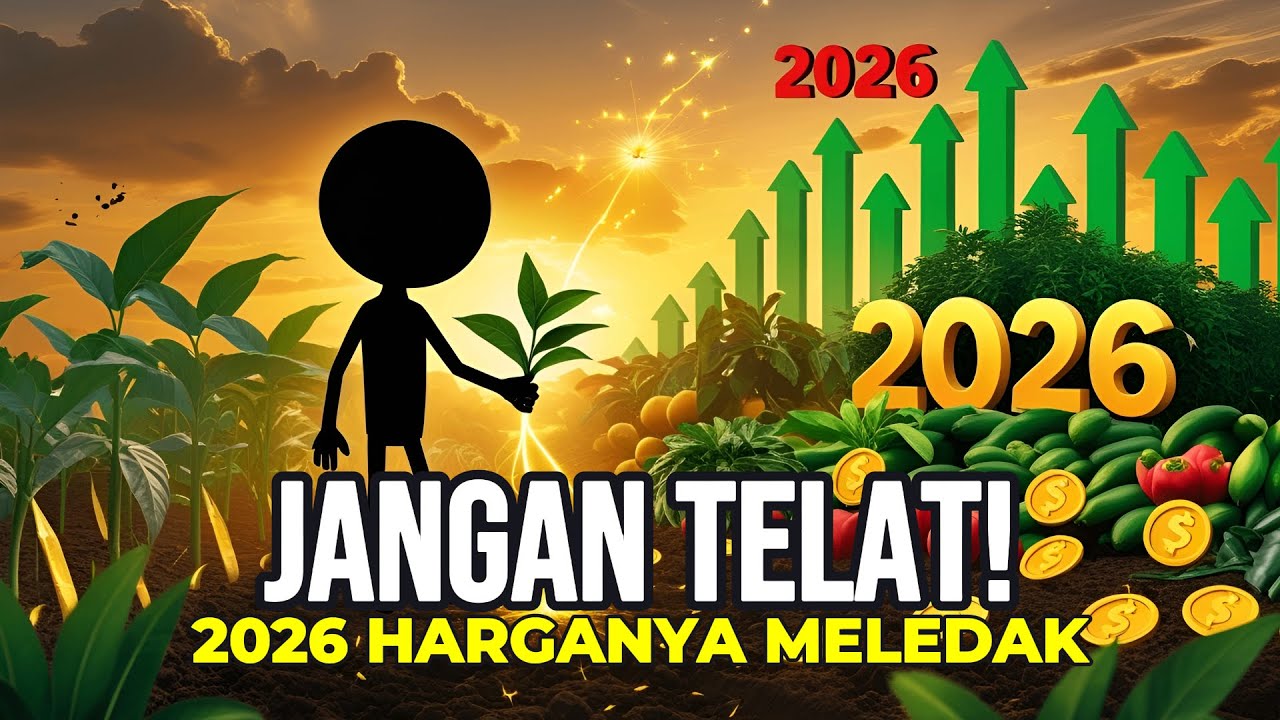 TANAM SEKARANG‼️ 9 Komoditas Ini Bisa Jadi Aset Paling Dicari 2026