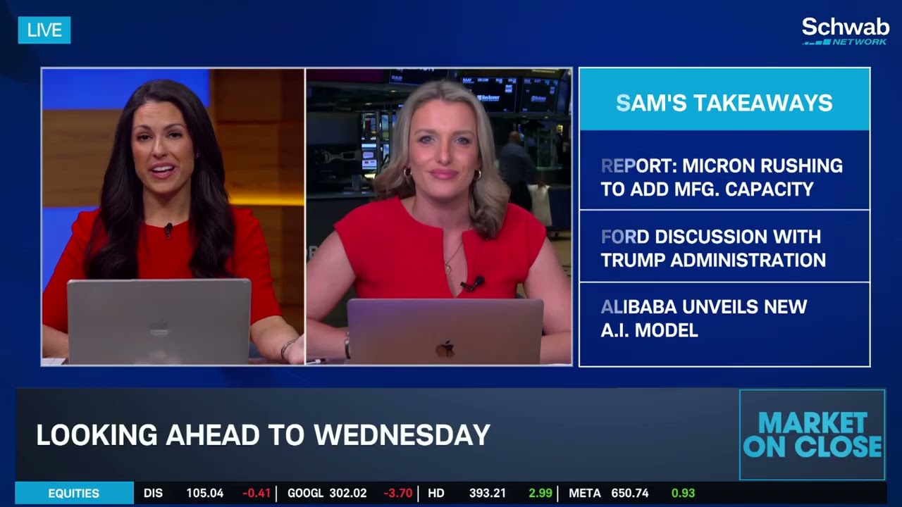 Tuesday's Final Takeaways: AMZN Weak February & MU Manufacturing Capacity
