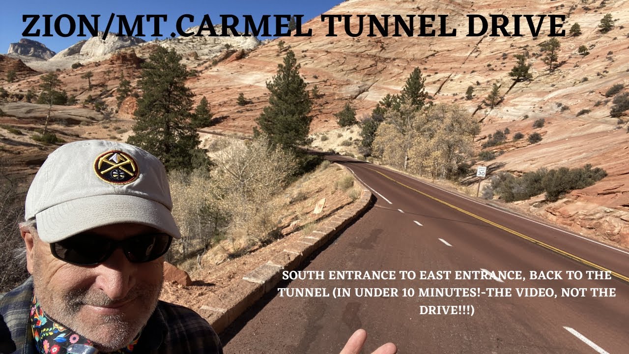 Zion/Mt. Carmel drive (in under 10 minutes!)