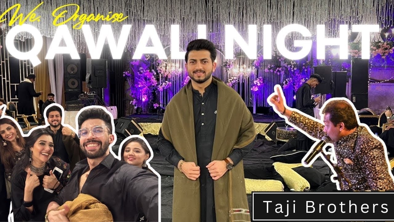 Qawali night with TAJI BROTHERS ♥️ | purey crowd ne dance kia paglon ki tarah😂 | yaadgar raat😍