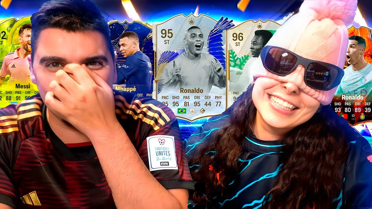O PRIMEIRO FUT DRAFT ÀS CEGAS COM A MARIANA | FC 24