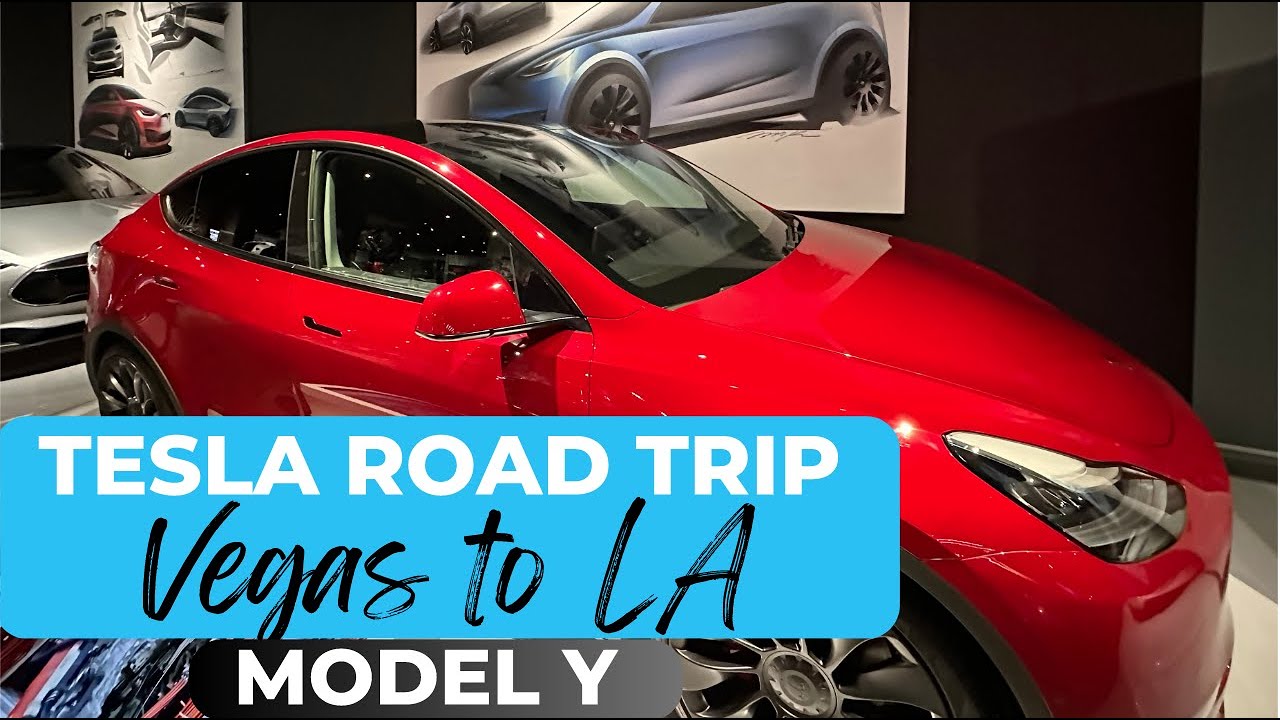 Tesla Model Y Road Trip Las Vegas to Los Angeles