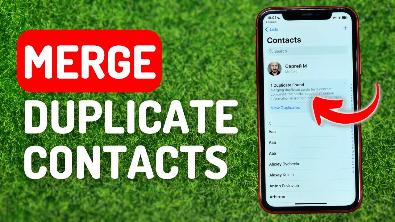 How to Merge Duplicate Contacts on iPhone - Full Guide