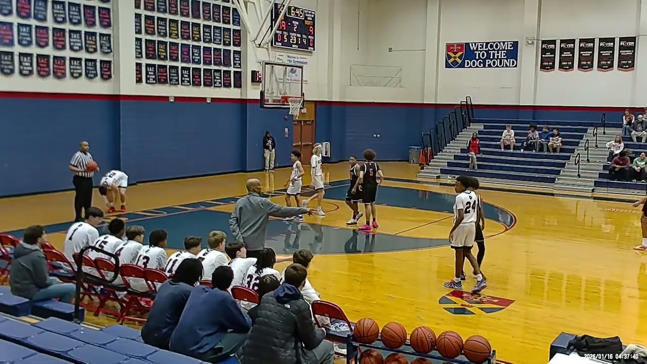 St. Albans Bulldogs JV vs St. Stephens St. Agnes JV @ Martin Gymnasium 1/16/26 vid#3