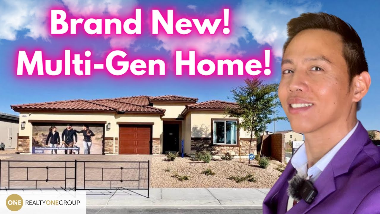 Brand New Single Story Home MultiGen in Heartland Manor Las Vegas