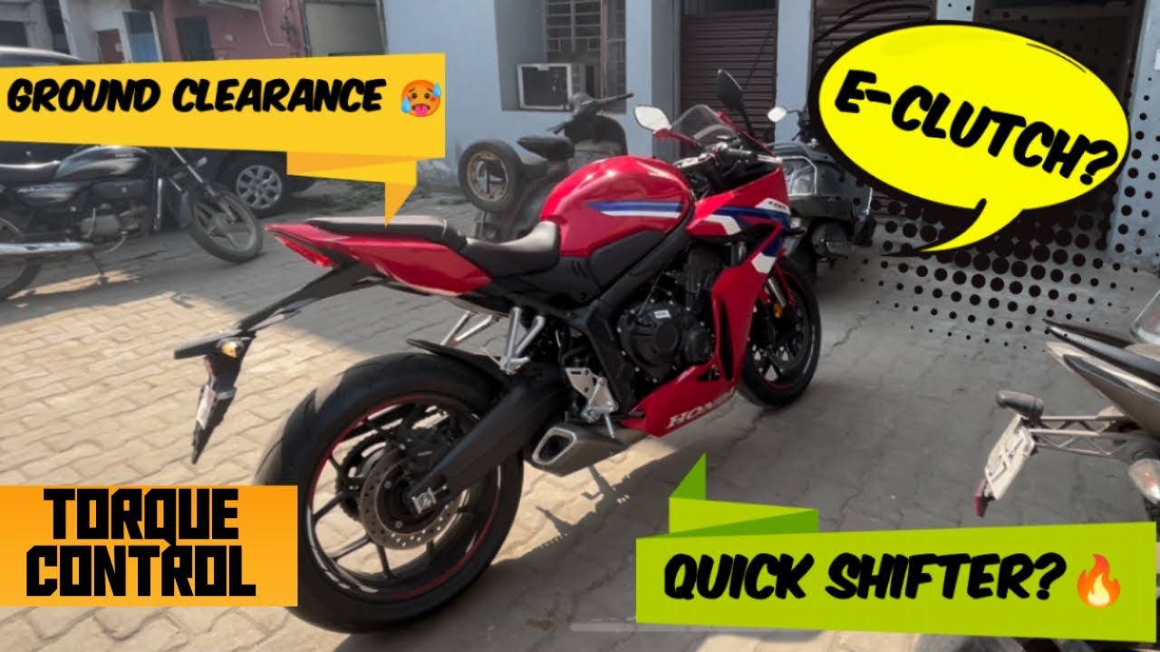 Cbr650r 2025: E Clutch? Ground Clearance || Torque control and Quick Shifter #cbr650r