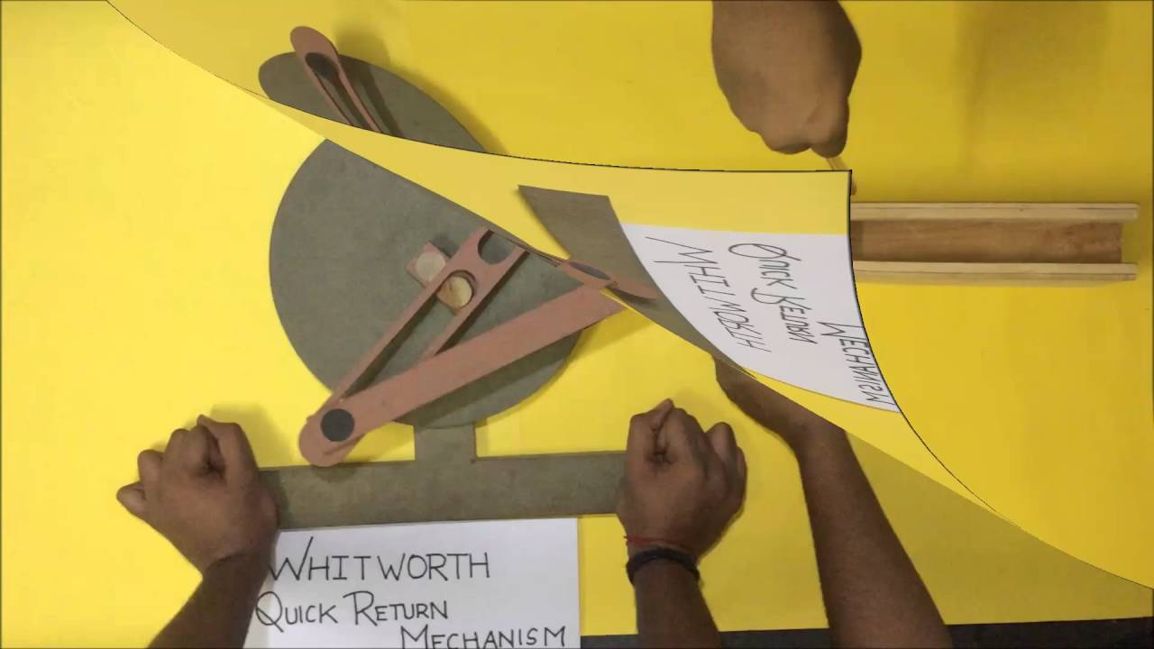 Whitworth  Quick return Mechanism VIT