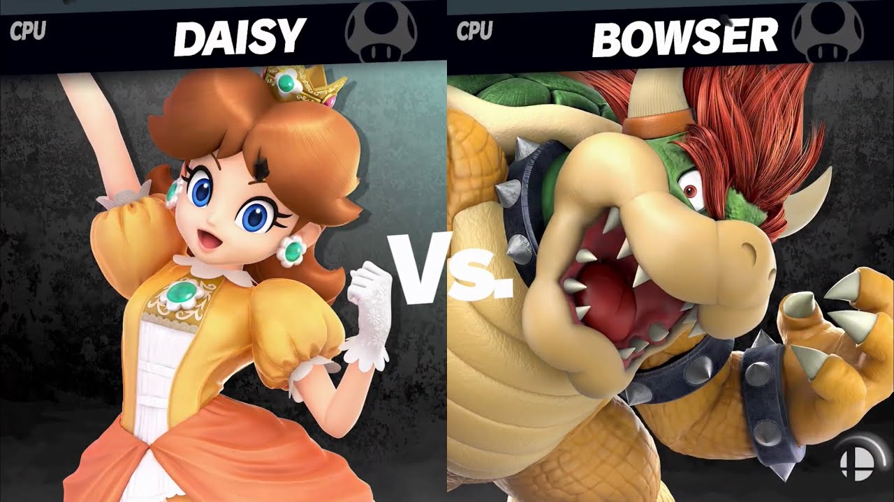 Super Smash Bros. Ultimate - Daisy vs Bowser