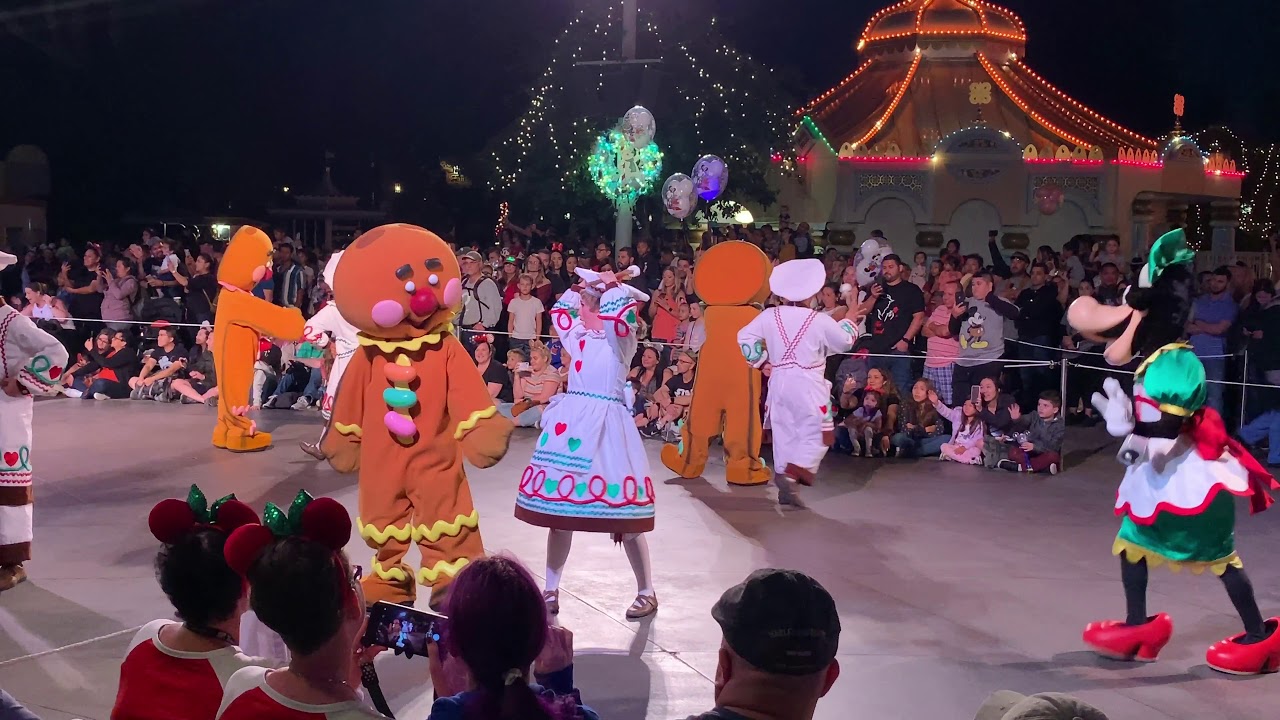 A Christmas Fantasy Parade at Disneyland