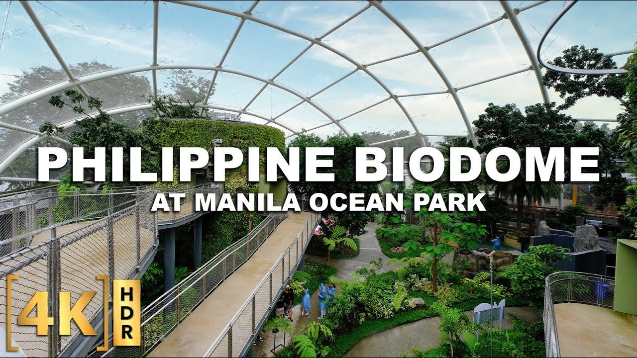 The FIRST and ONLY Biodome is NOW OPEN in Manila Ocean Park! | PHILIPPINE BIODOME Full Walking Tour