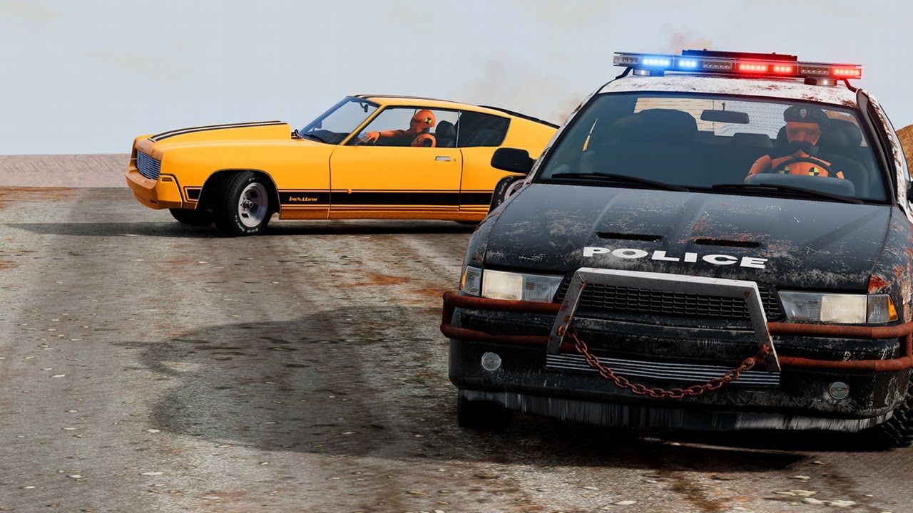 Road Rage Gone Wild on a Desert Road 🚗🔥 Massive Crashes | BeamNG.drive