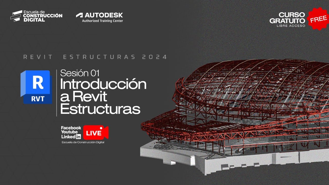 🚧Revit Estructuras 2024 | S1 | Introducción a Revit Estructuras✅