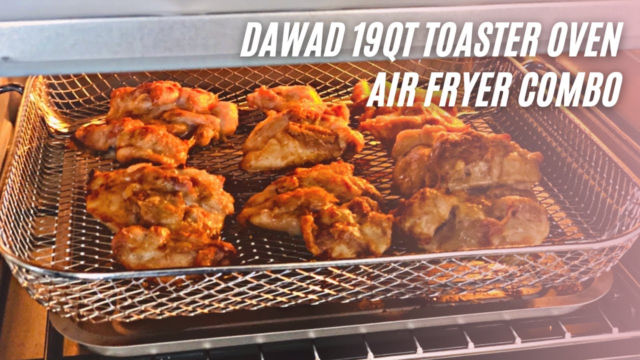 DAWAD 19QT Toaster Oven Air Fryer Combo Review & User Manual | Countertop Convection Oven for  Pizza