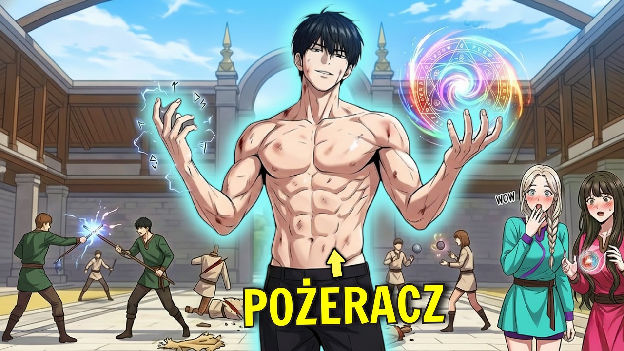 🔥 Porzucony w Lesie, Dziką Ewolucją Stał się Potworem Budzącym Grozę! - skróty manhwy