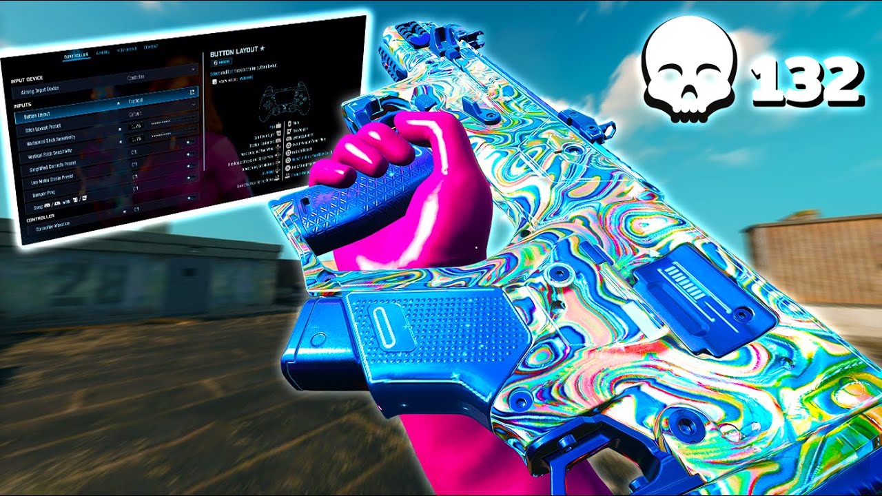 The FASTEST META SMG + my NEW UPDATED SETTINGS on Warzone👑🎮