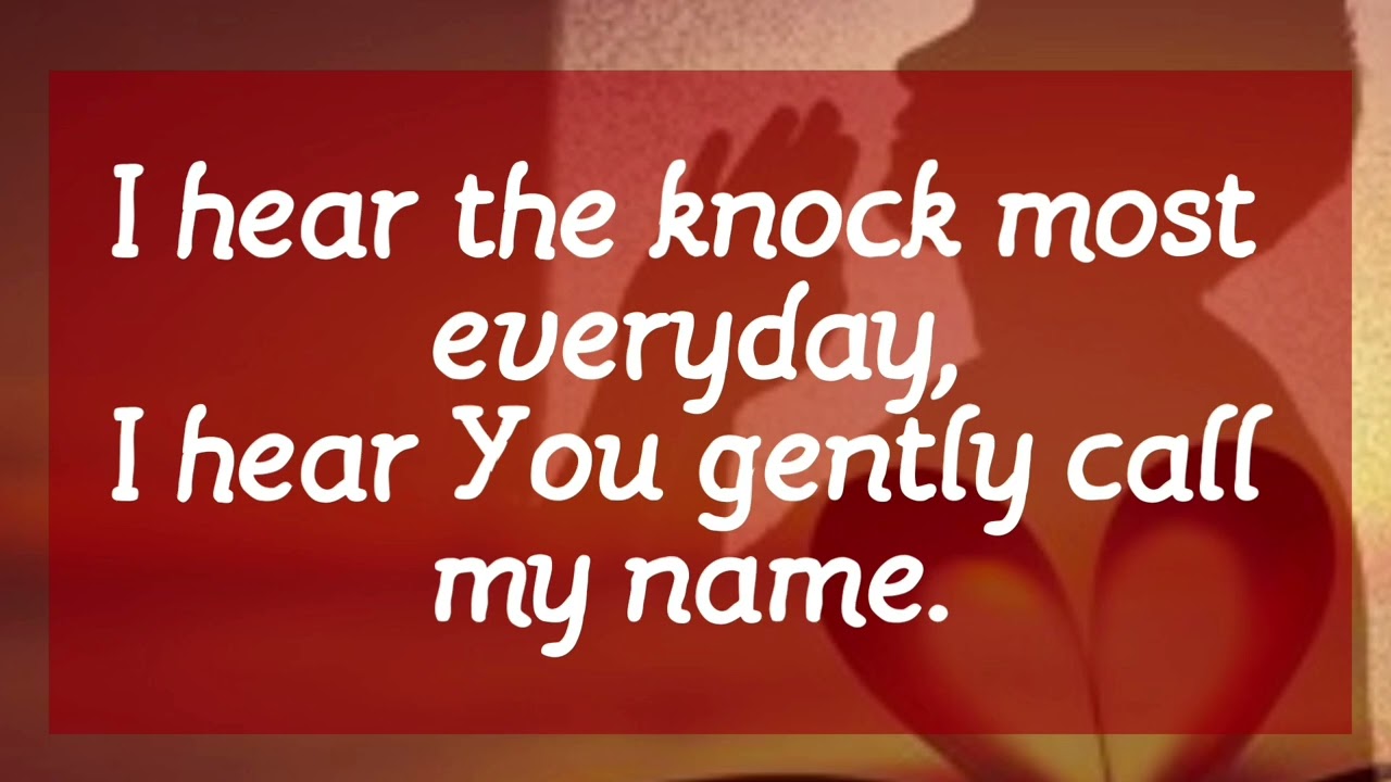 Come Into My Heart, Lord I Video Lyrics