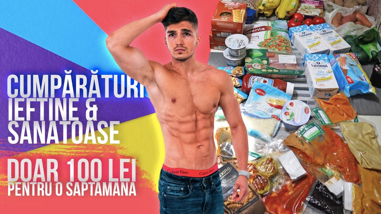 CUMPARATURI SANATOASE DE 100 LEI PT O SAPTAMANA *17.000 CALORII*