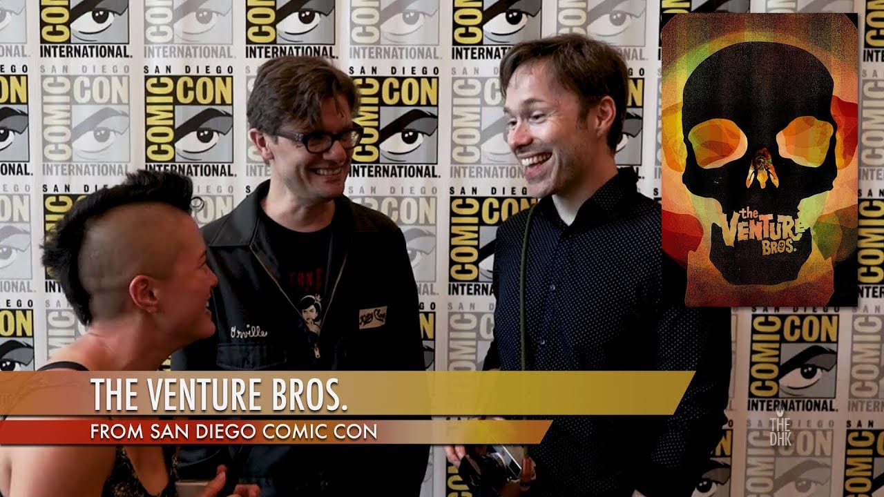 The Venture Bros. Interview | Jackson Publick, James Urbaniak, Michael Sinterniklaas