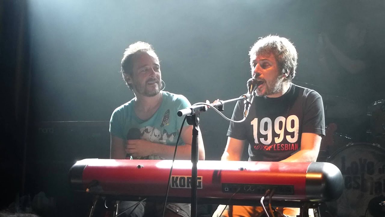 1999 Iván Ferreiro y Santi Balmes Love of Lesbian Sala Apolo 20.6.13