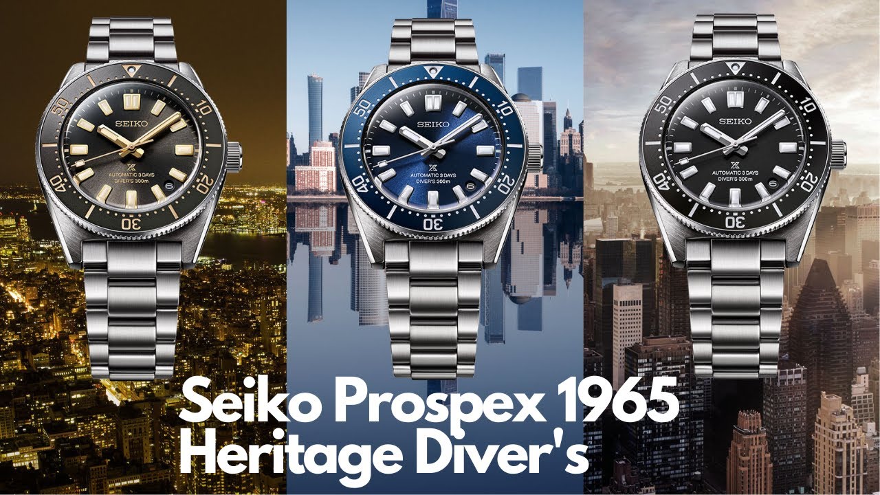 Seiko Prospex 1965 Heritage Diver's Con Susana de Seiko