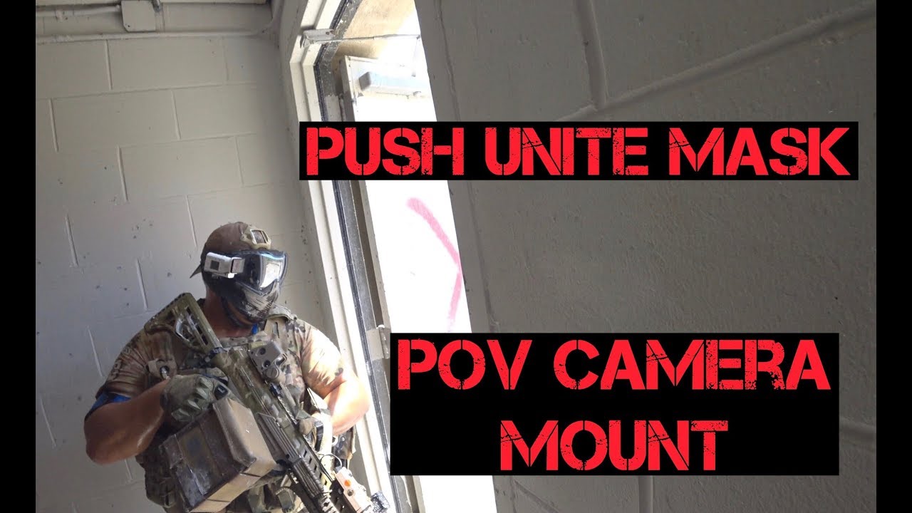 Push Unite Mask - How to install POV Camera Mount