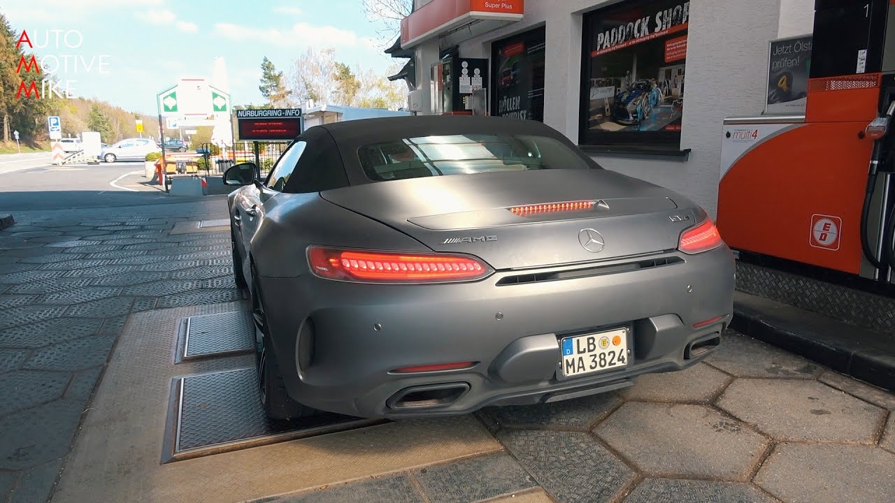 MERCEDES-AMG GT C PUSHING HARD AT THE NÜRBURGRING
