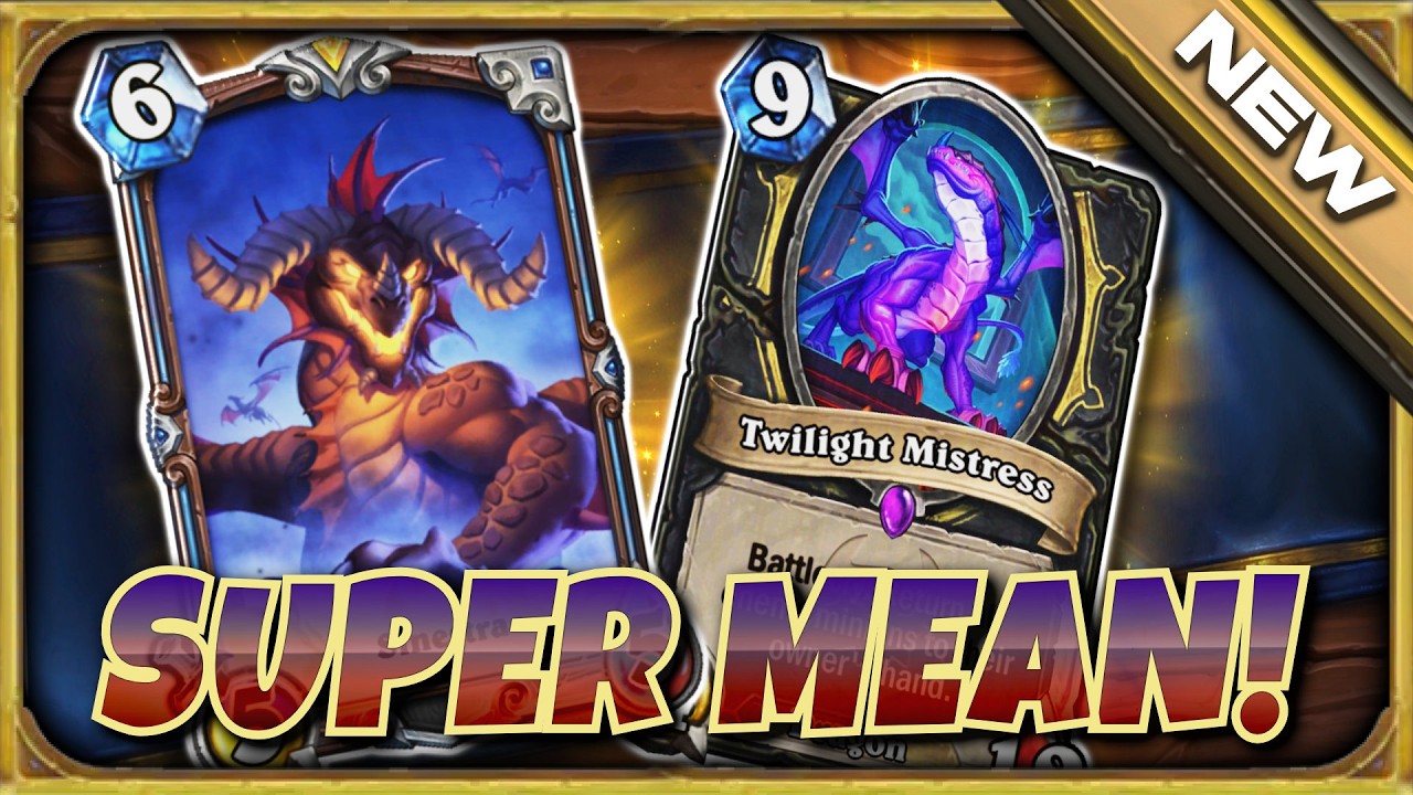 I feel bad for having FUN with this EVIL deck! - Thijs Hearthstone
