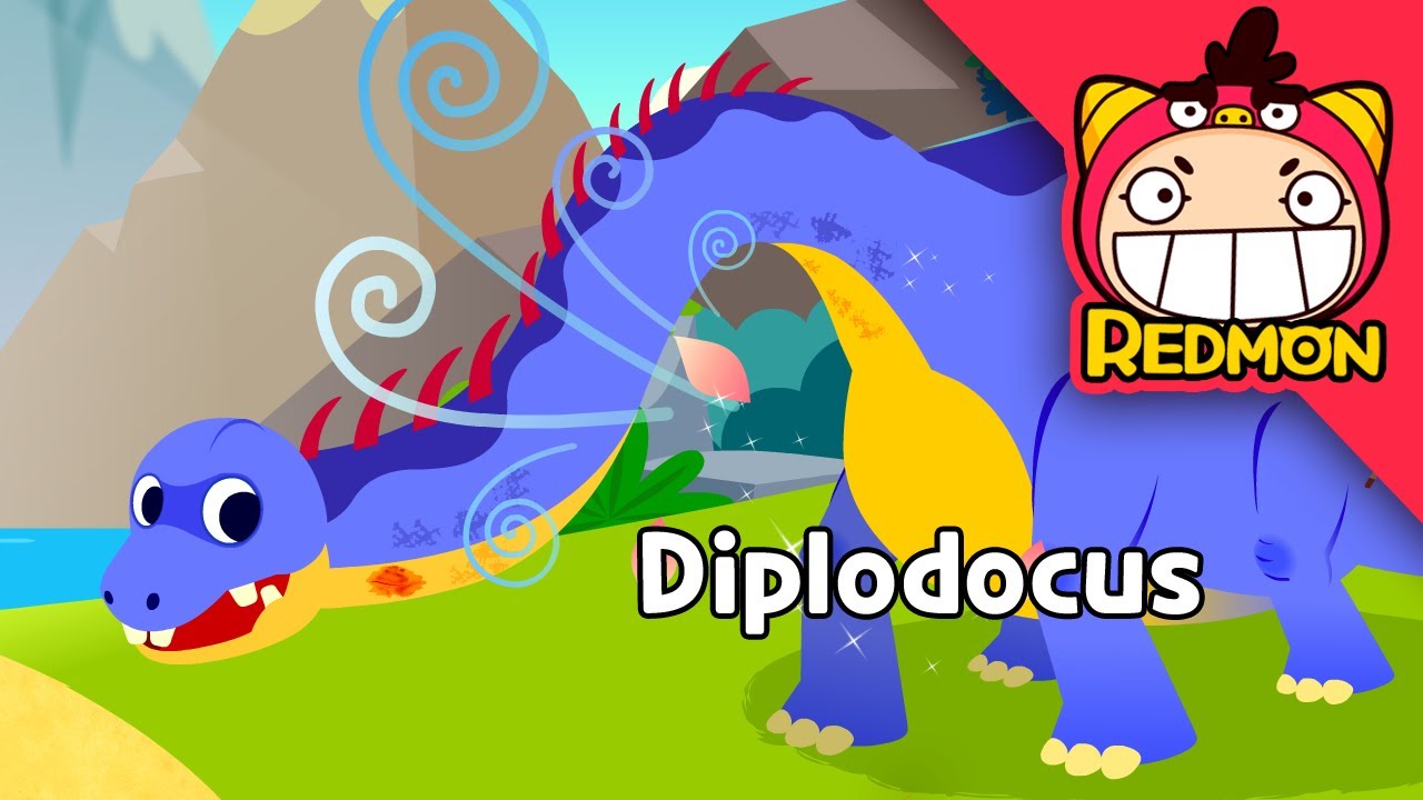 Save the Diplodocus! | Dino Rescue Team | 4K cartoon | REDMON