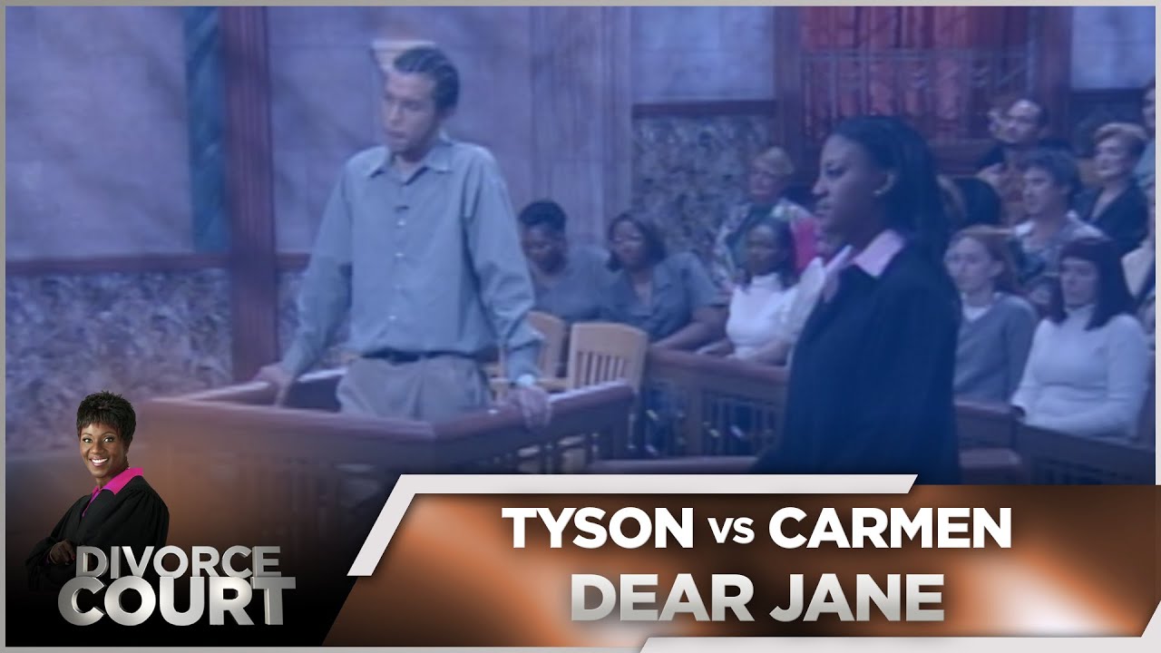 Divorce Court OG - Tyson vs. Carmen - Dear Jane - Season 1, Episode 209